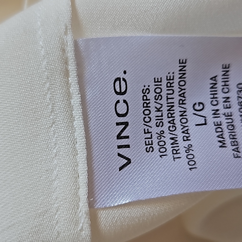 Vince White Sleeveless Top - Picture 10 of 13
